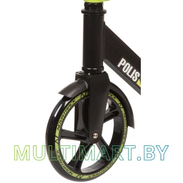 Самокат Novatrack Polis Pro 200.POLIS.LM21 (лимонный, 2021) картинка 4